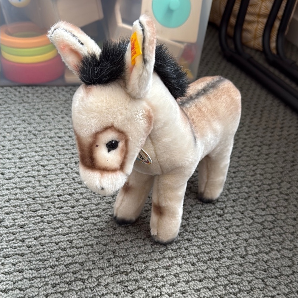 Steiff Back in Time Eselie donkey 072987